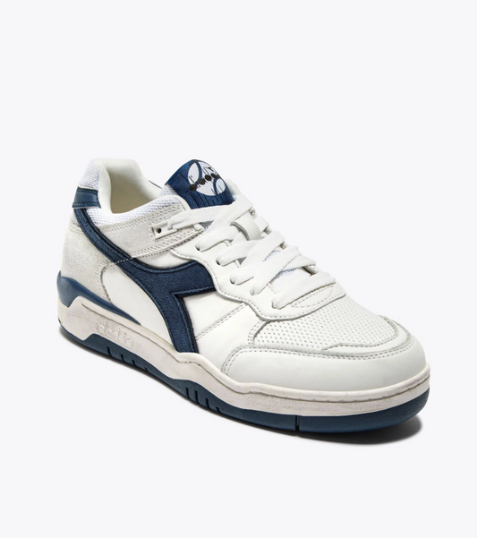 Sneaker Diadora Heritage B.560 used Weiß/Majolika Blau