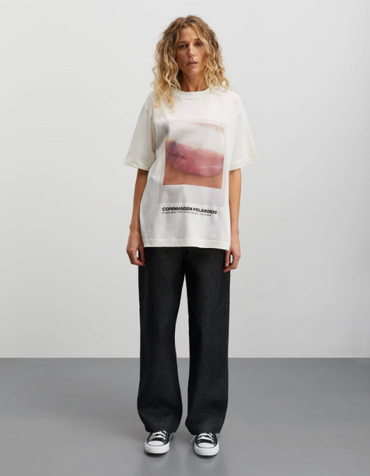 Single Organic Dassel Tee Snow White