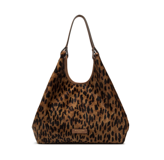 Handbag Gianni Chiarini DuaGC Maxi Lamb Castoro