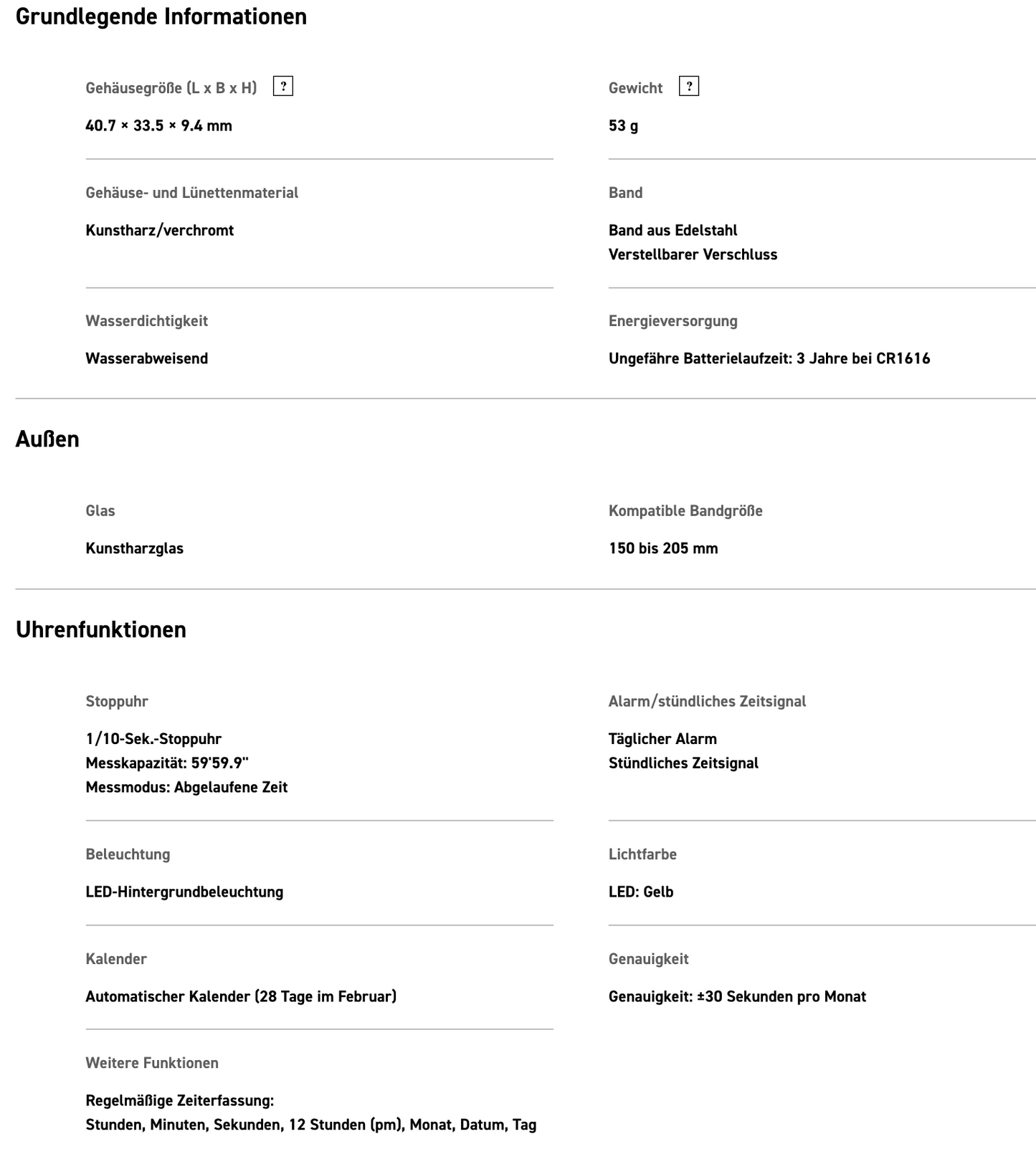 Casio A120WE-1AEF 3560