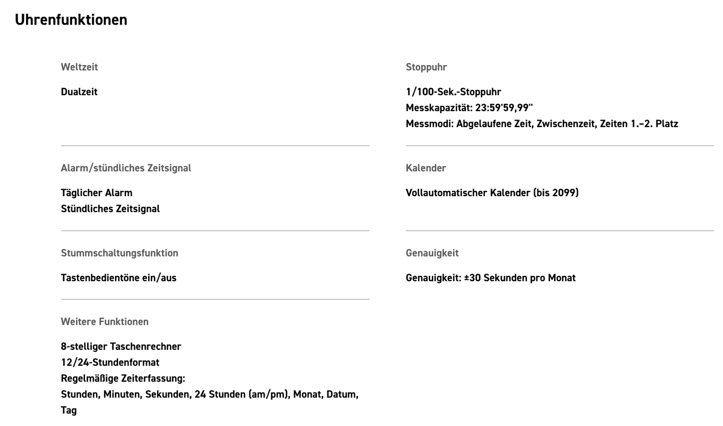 Casio CA-500WEGG-1BEF 3558