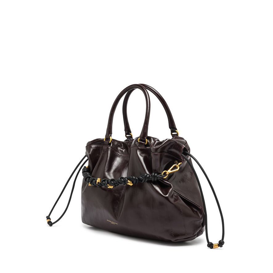 Handtasche Gianni Chiarini Morgana Eel Antique Ruby