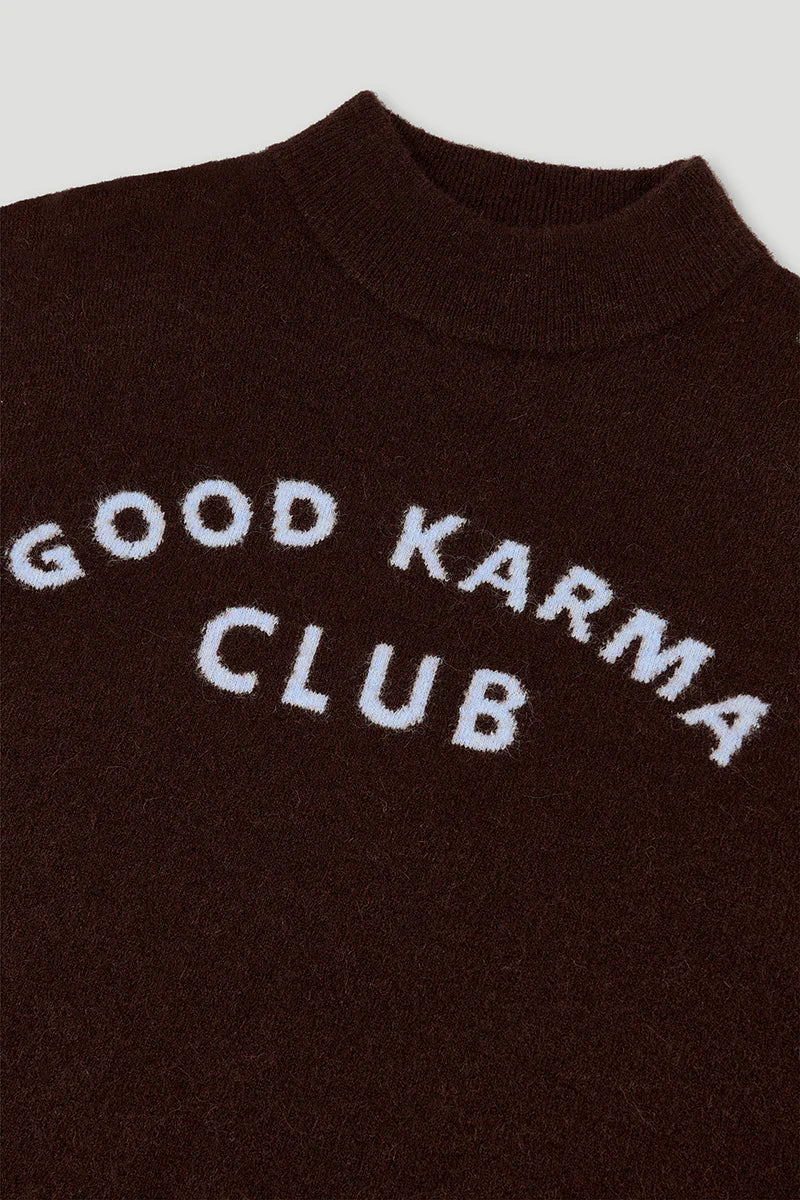 Oh April Coco Knit Jumper Truffle