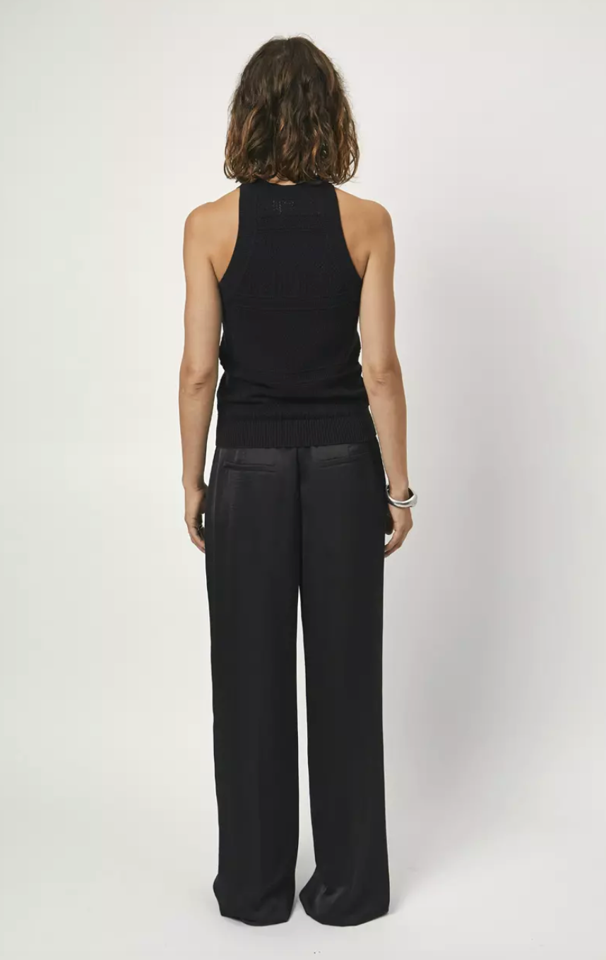 Satin Pants D6Jules Jungle Leaf