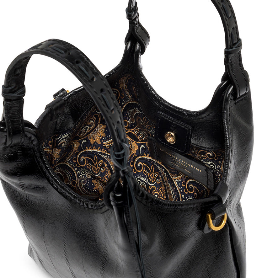 Handtasche Gianni Chiarini DuaGC Mini Eel Nero