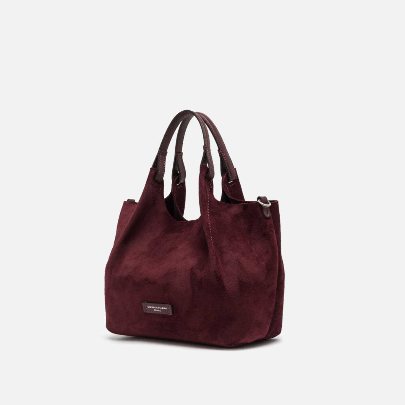 Handtasche Gianni Chiarini DuaGC Midi Suede Amarone