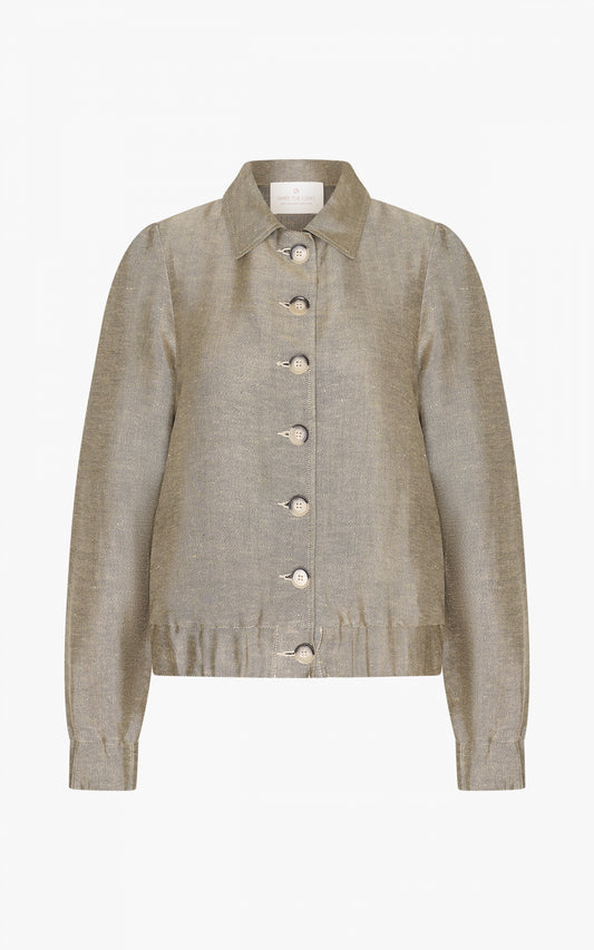 Jacke Dot2 Green Sparkeling