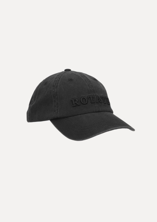 Canvas Logo Cap Black