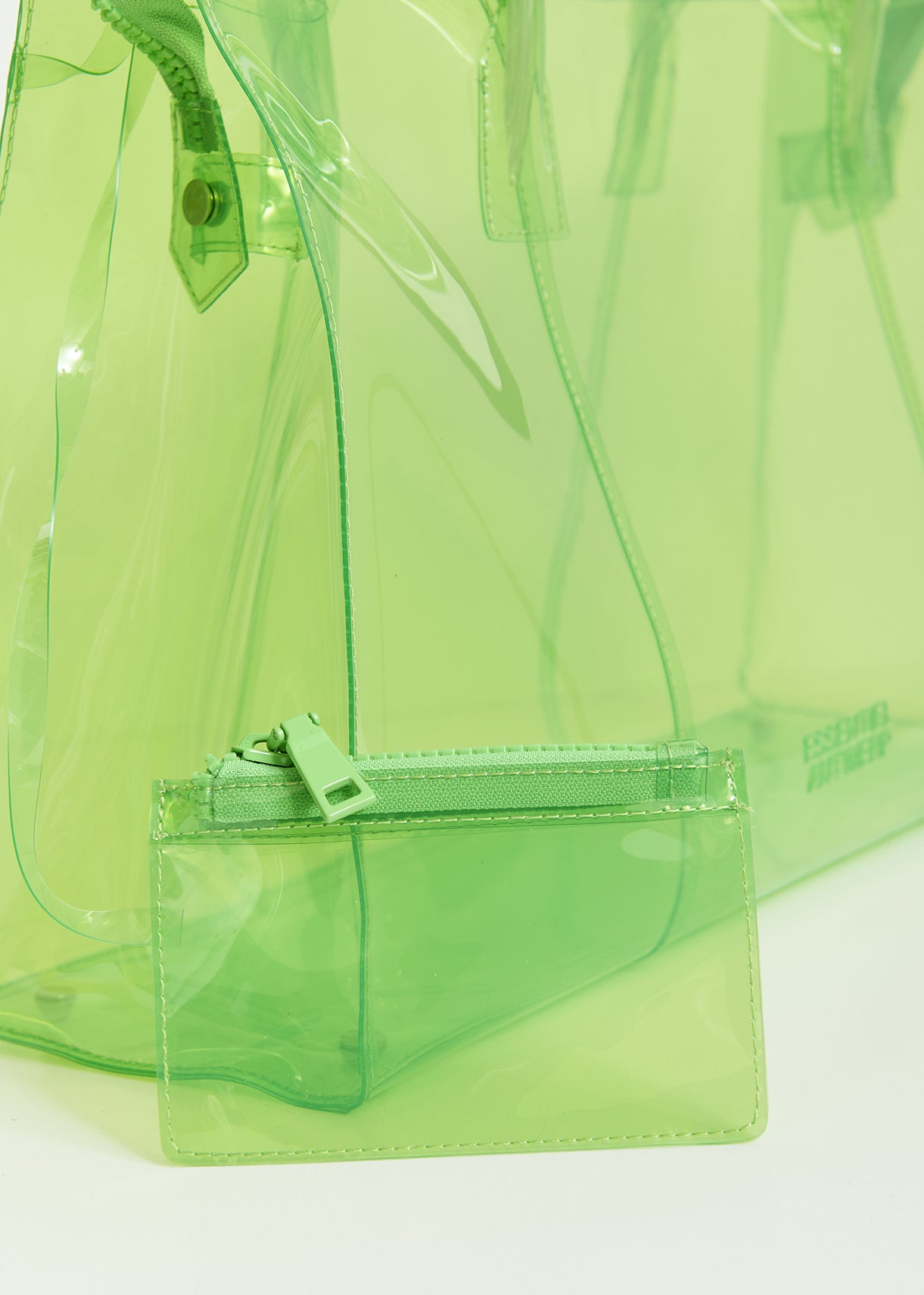 JANO TRANSPARENT SHOPPER BAG