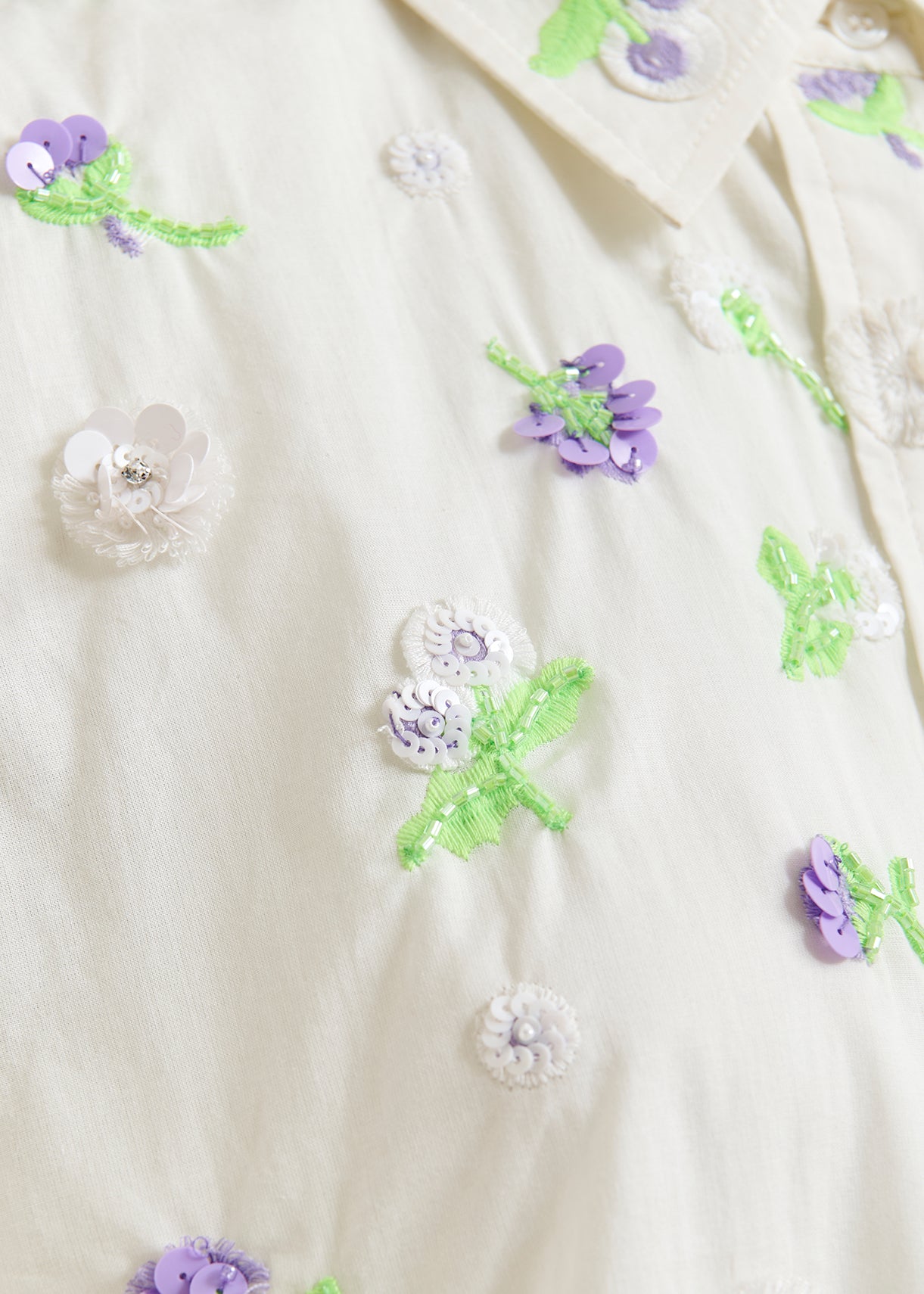 JIMENA EMBROIDERED BOXY SHIRT