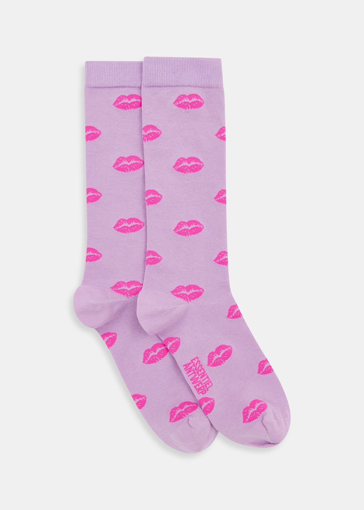 JISOUS JACQUARD LIPS SOCKS
