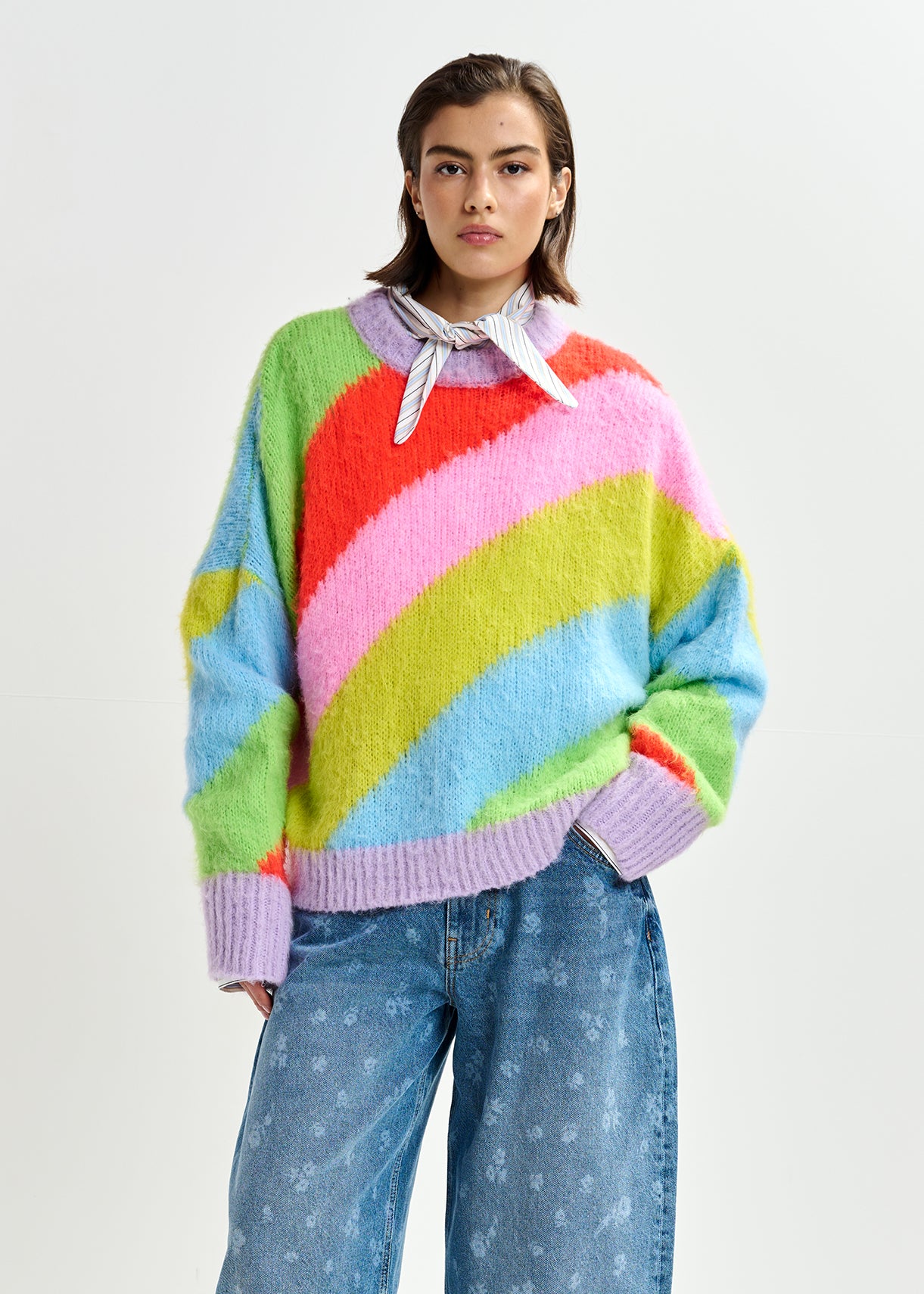 JOLOR STRIPED PULLOVER