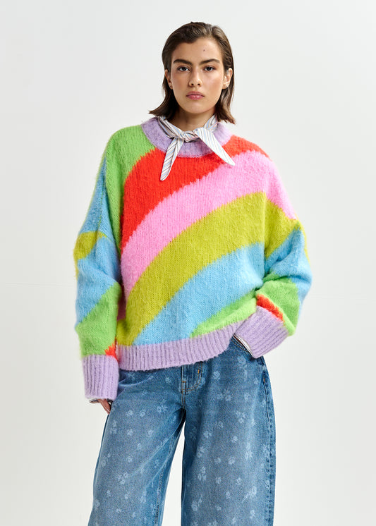 JOLOR STRIPED PULLOVER