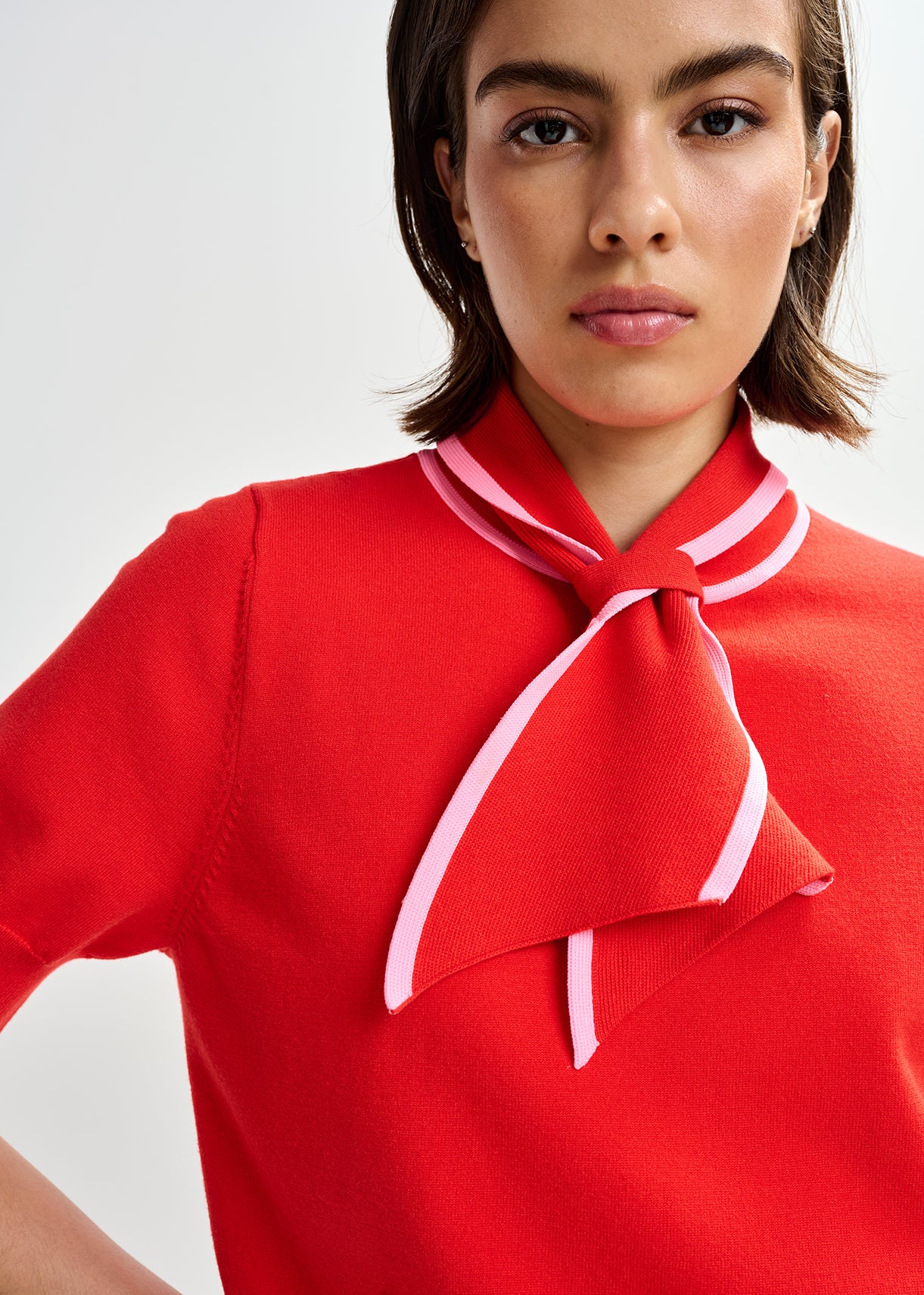 JONDA CONTRAST COLOUR POLO