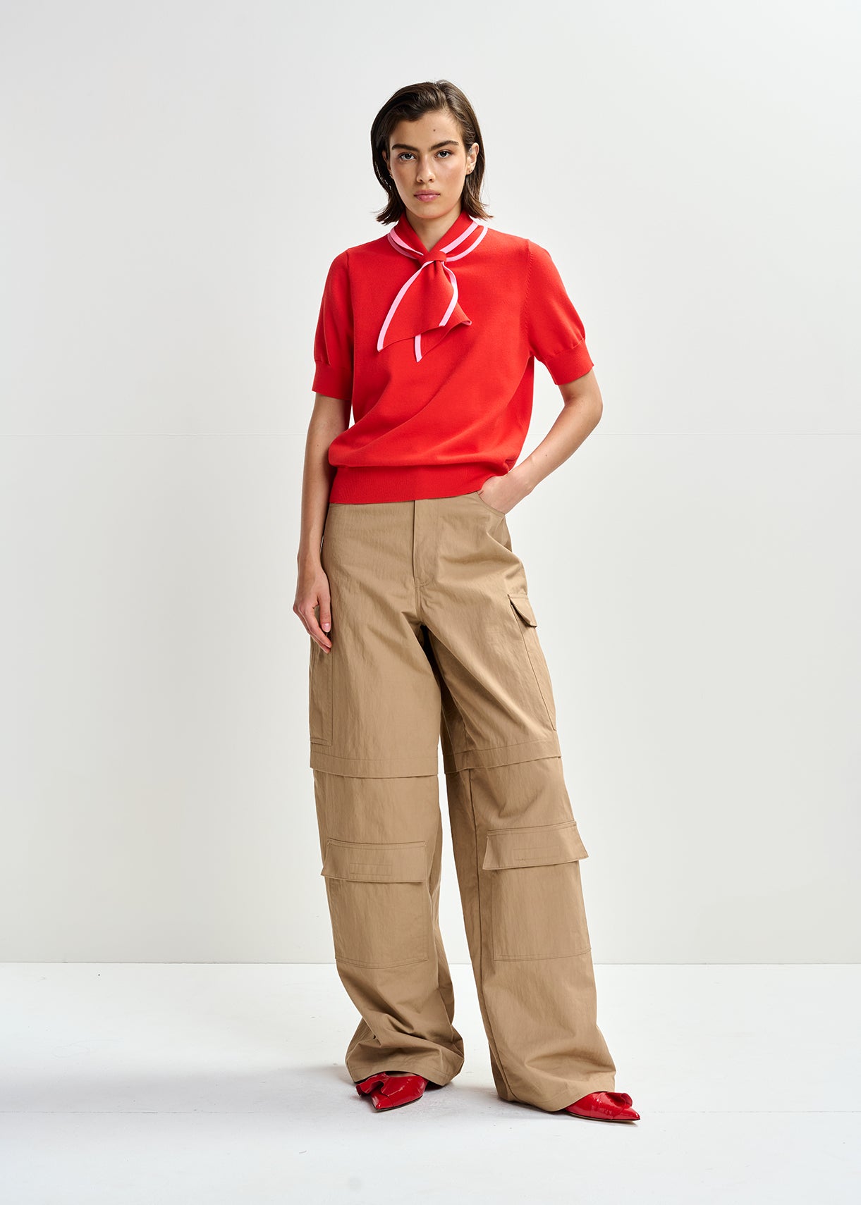 JONDA CONTRAST COLOUR POLO