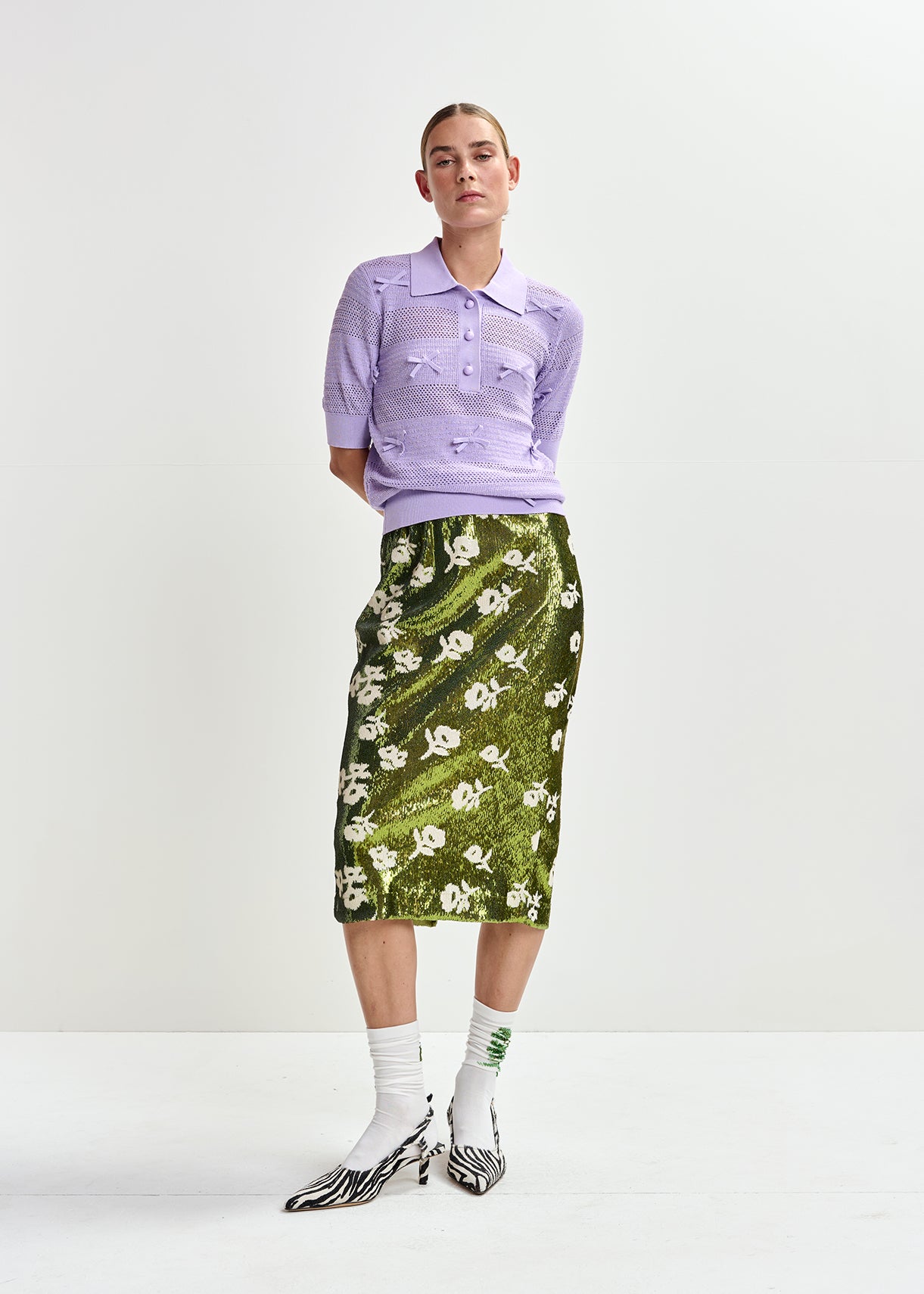 JORINDA SEQUIN SKIRT