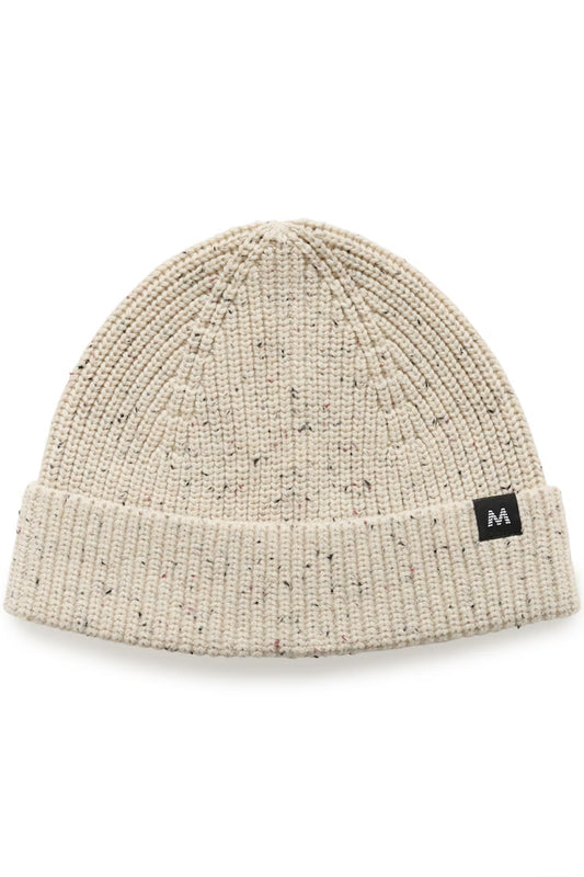 Strickmütze Off White Melange