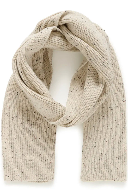 Schal Off White Melange