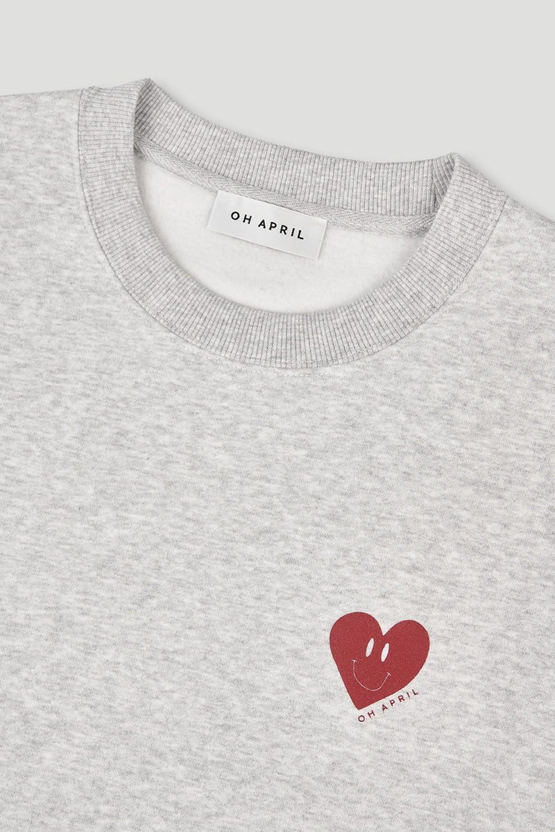 Sweater Oh April Grey Melange