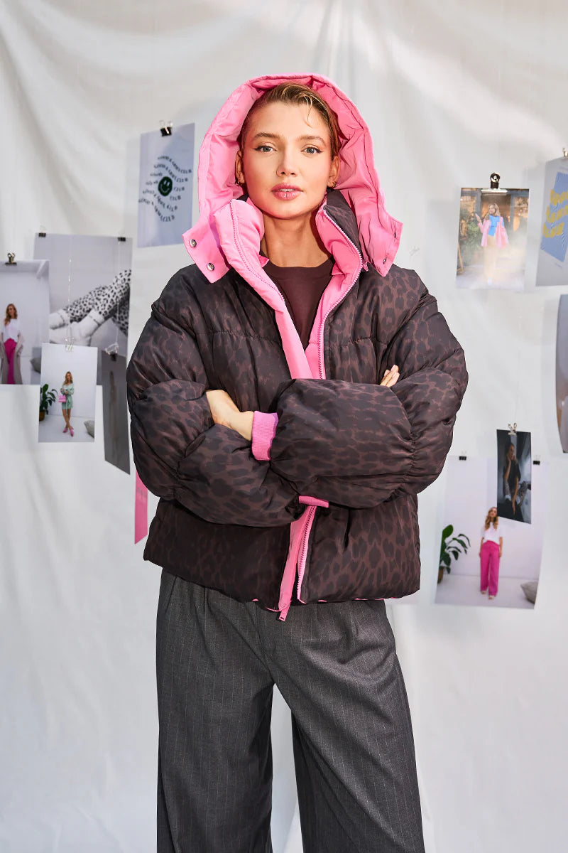 Reversible Puffer Jacket Oh April Nicky