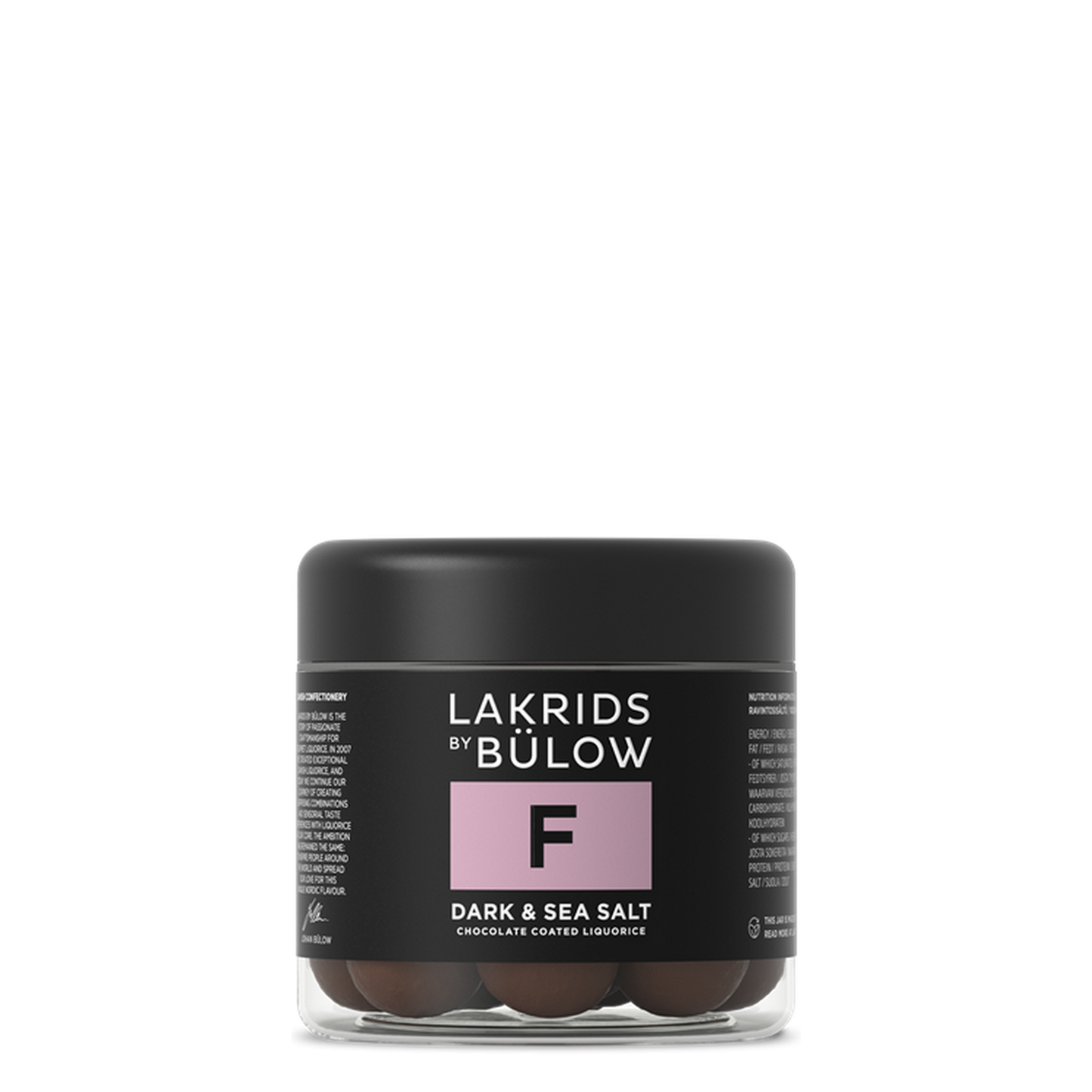Lakrids by Bülow F Dark & Sea Salt Small