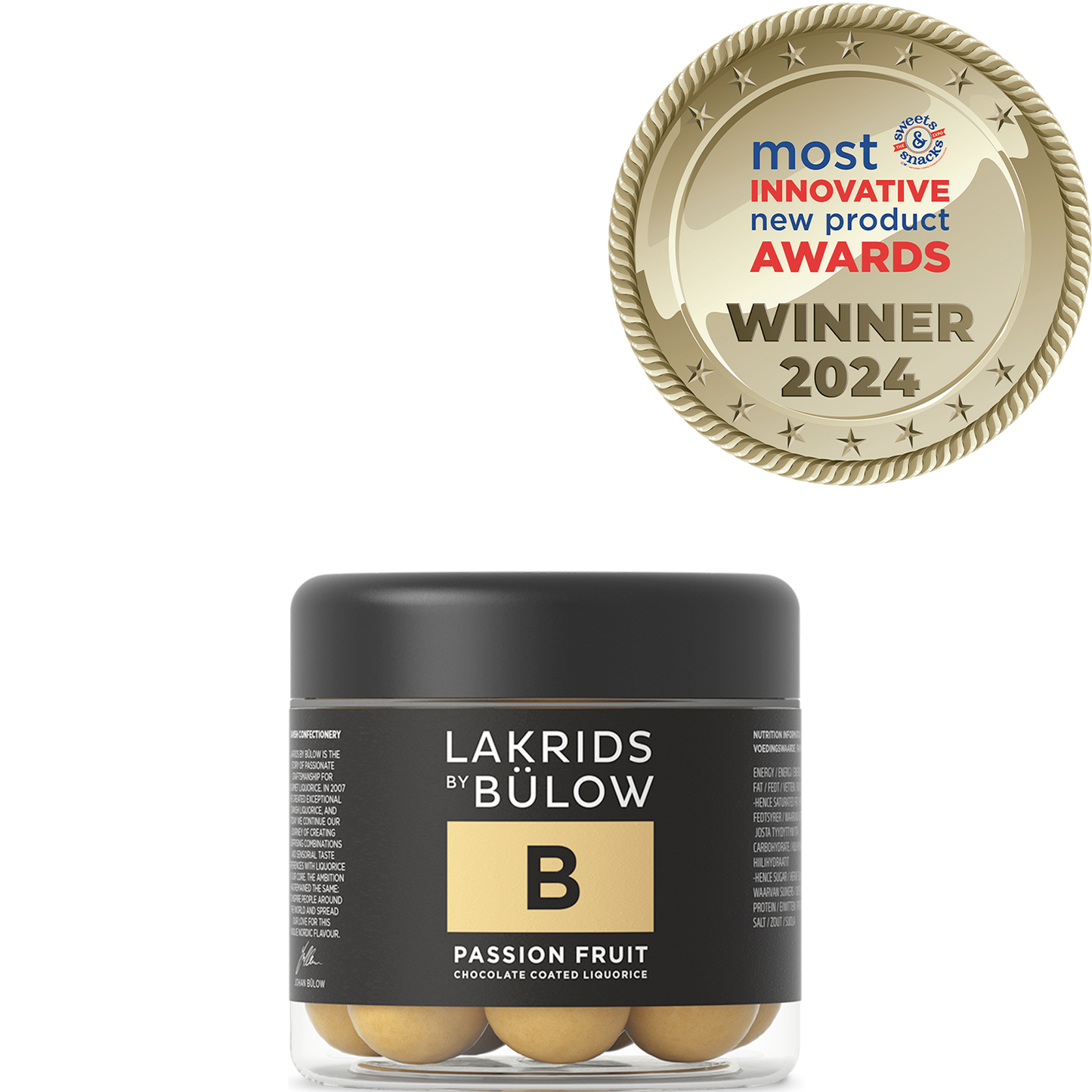 Lakrids by Bülow B Passion Fruit Small