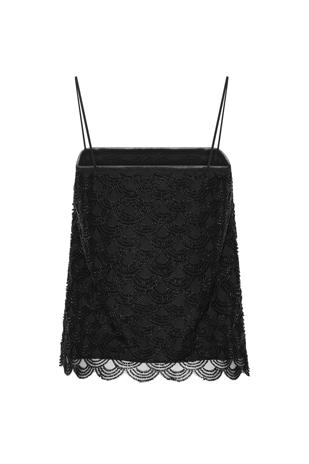 SEQUINS SLIP TOP