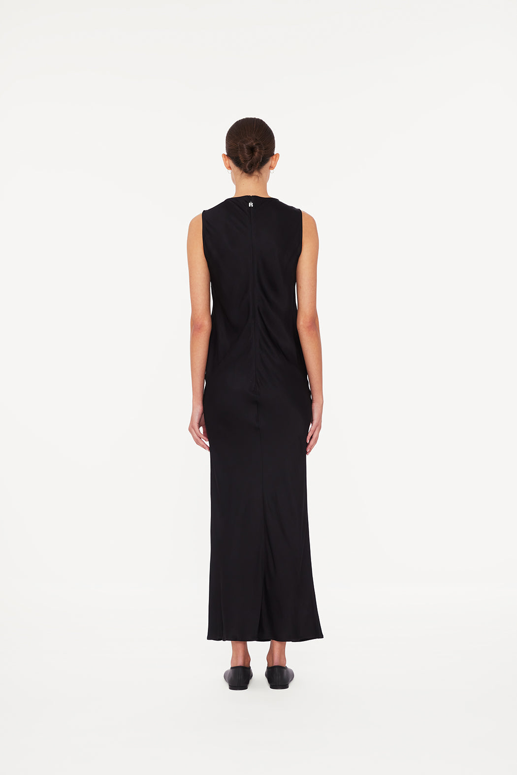 Sleeveless Midi Dress Black