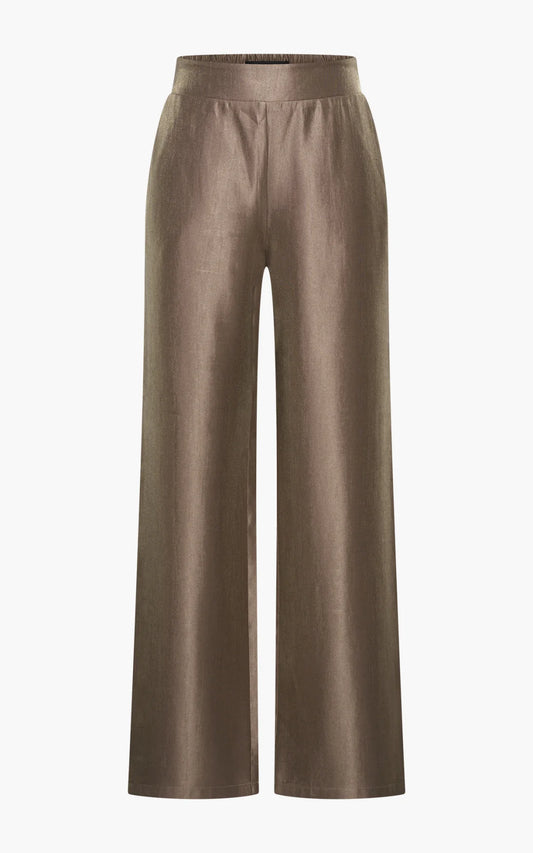 Weite Hose Taupe