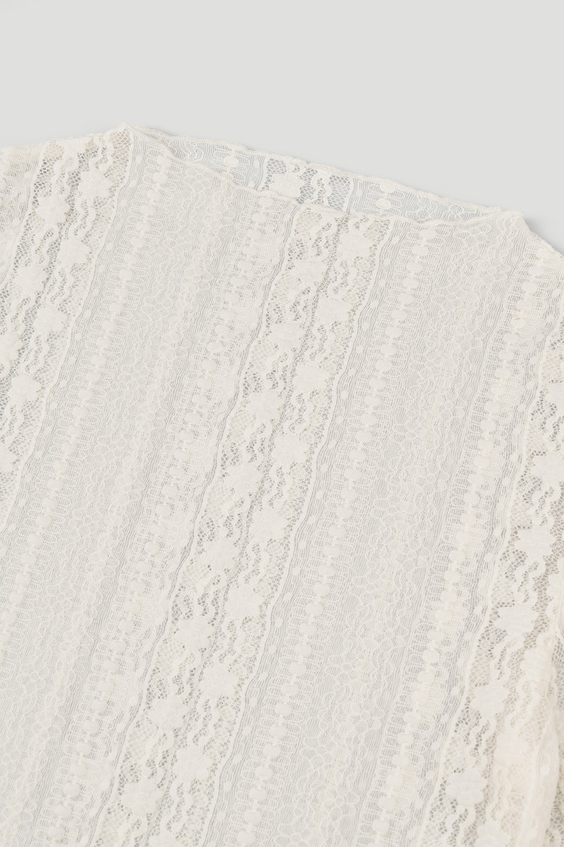 Lace Longsleeve OH April Off White