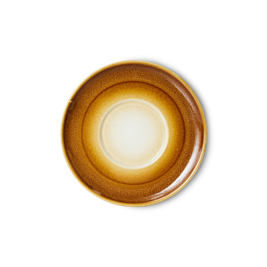 Saucers Untertassen 70s Ceramics Big Sur 4er Set
