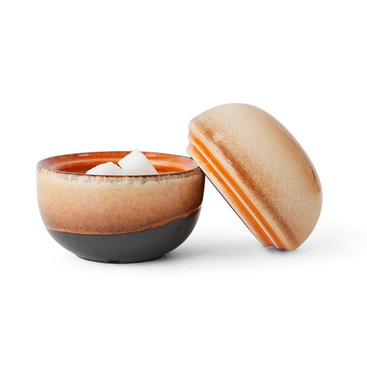 Sugar Pot 70s Ceramics 8AM