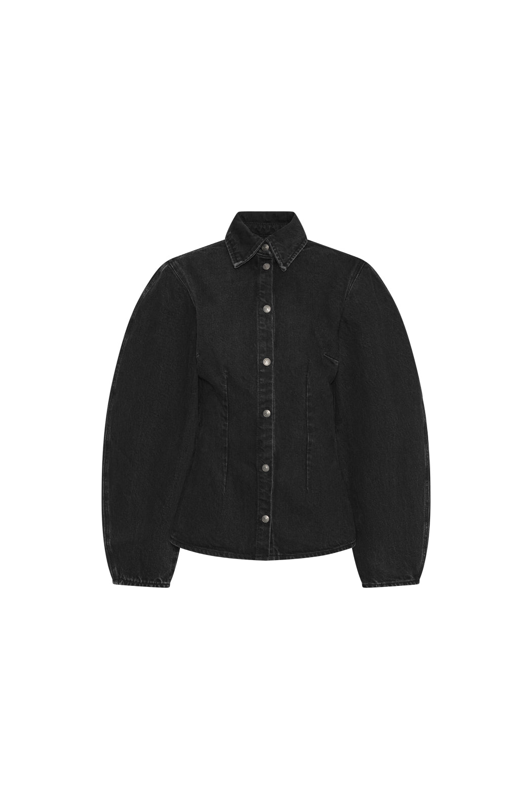 FITTED DENIM SHIRT