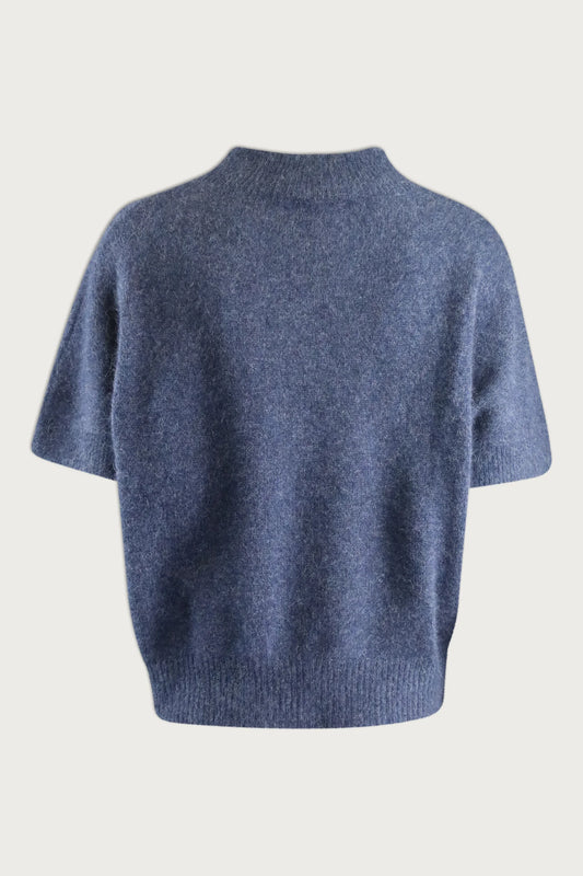 Kurzarm Pullover DoanneSA Deep Blue
