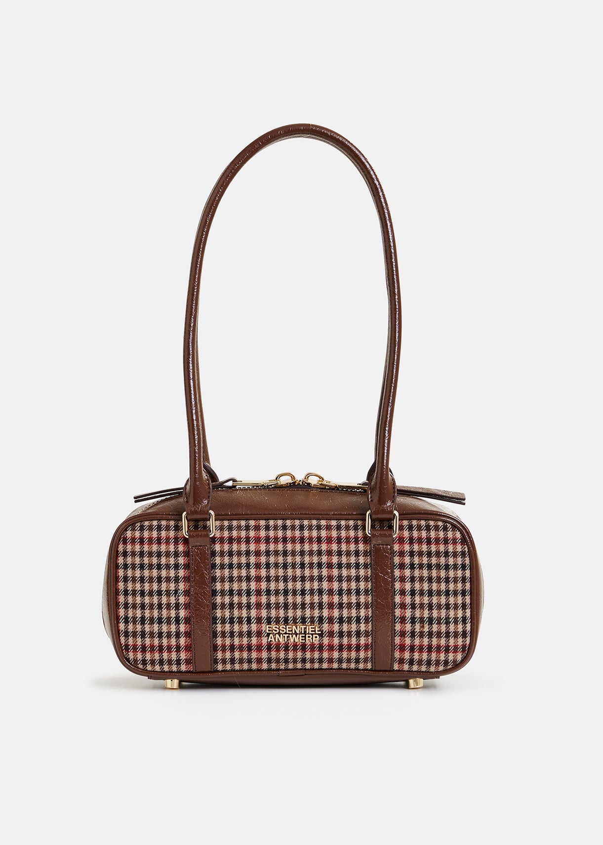 Igor checkwool fabric bag