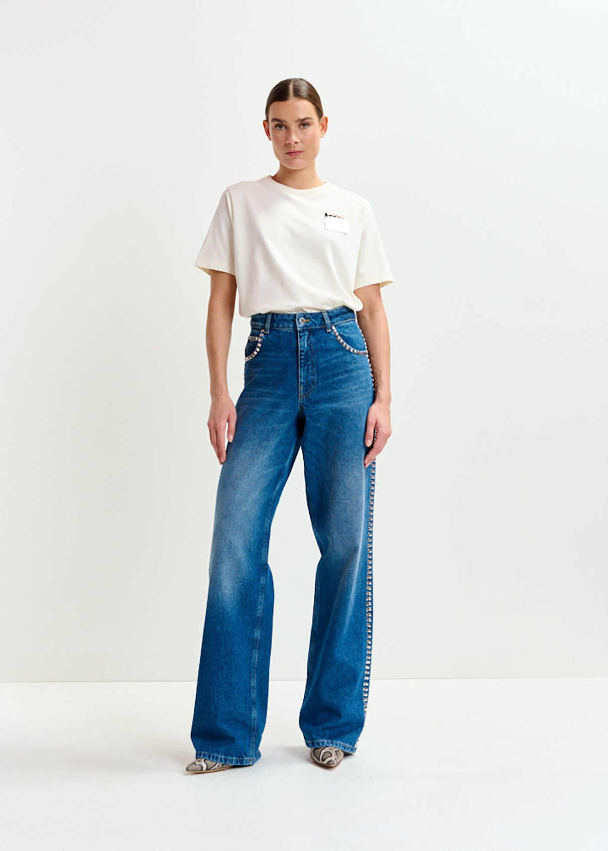 Imaster embroidered t-shirt