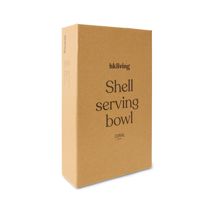 Serving Bowl 70s Ceramics Coral