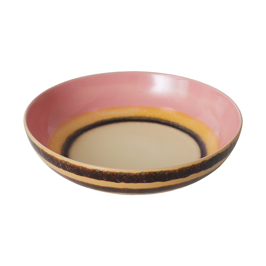 Salat Bowl 70s Ceramics Serene