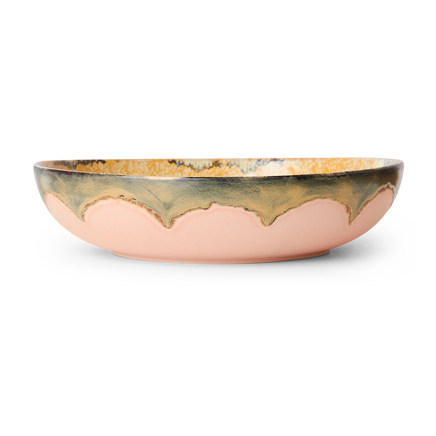 Salat Bowl 70s Ceramics Sunflower