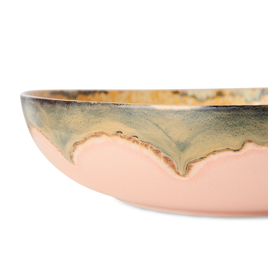 Salat Bowl 70s Ceramics Sunflower