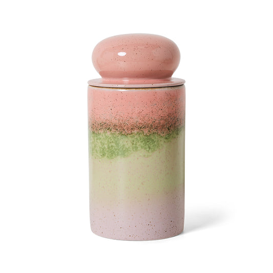 Storage Jar 70s Ceramics Glaze