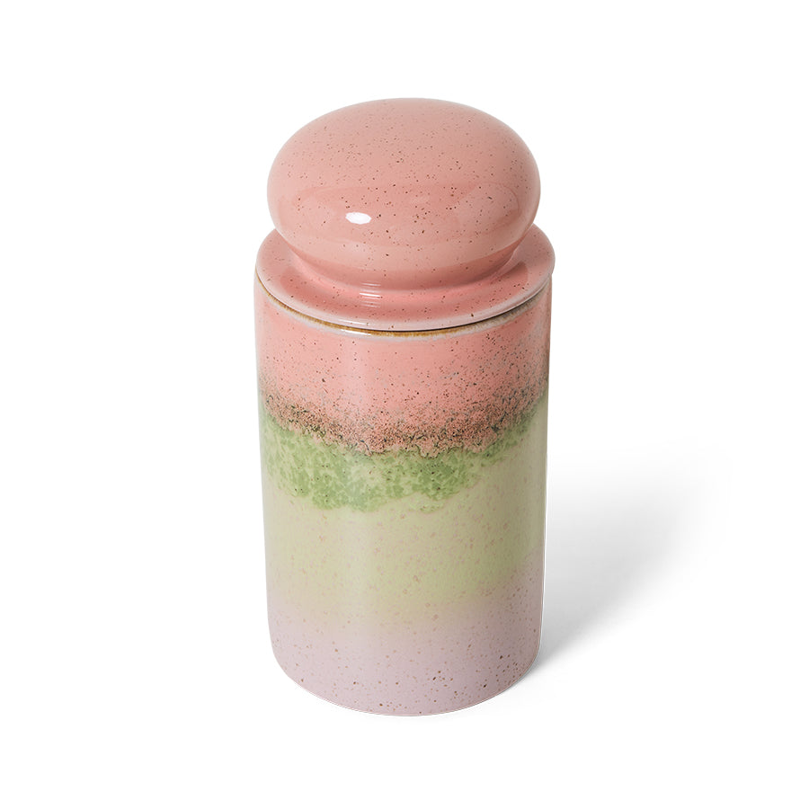 Storage Jar 70s Ceramics Glaze