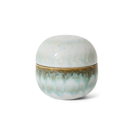 Sugar Pot 70s Ceramic Petal