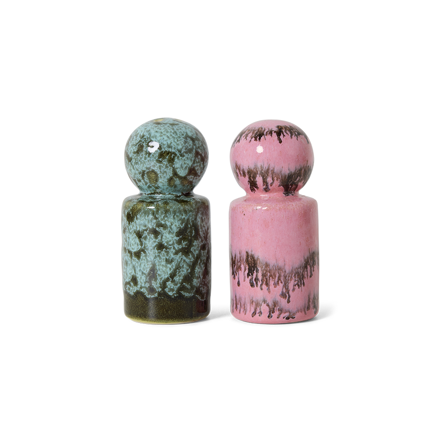 Pepper & Salt 70s Ceramics Baroque