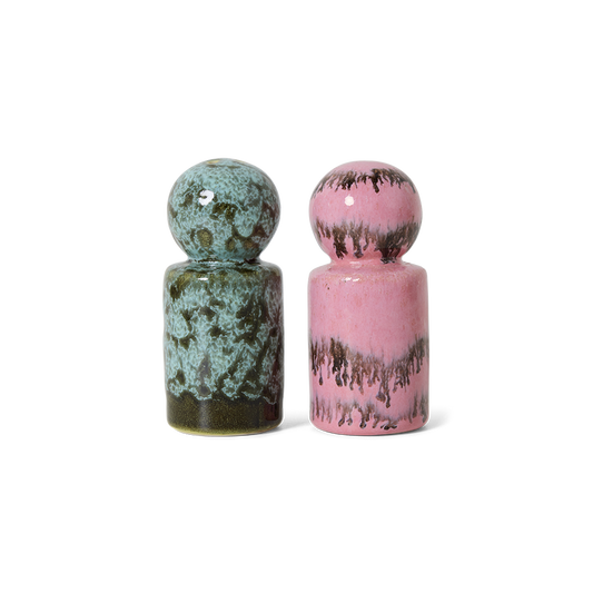 Pepper & Salt 70s Ceramics Baroque