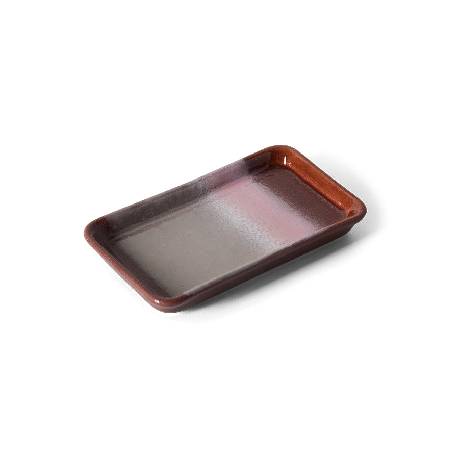 Dish XS 70s ceramics bloom
