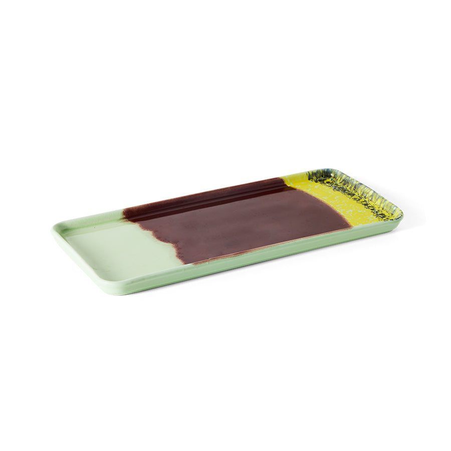 Cake Tray 70s Ceramics Cherry
