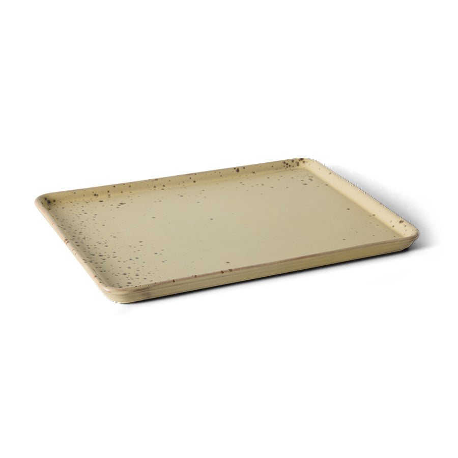 Large Tray 70s Ceramics Grit