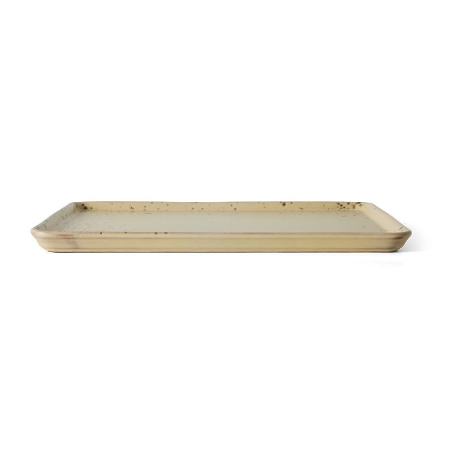 Large Tray 70s Ceramics Grit