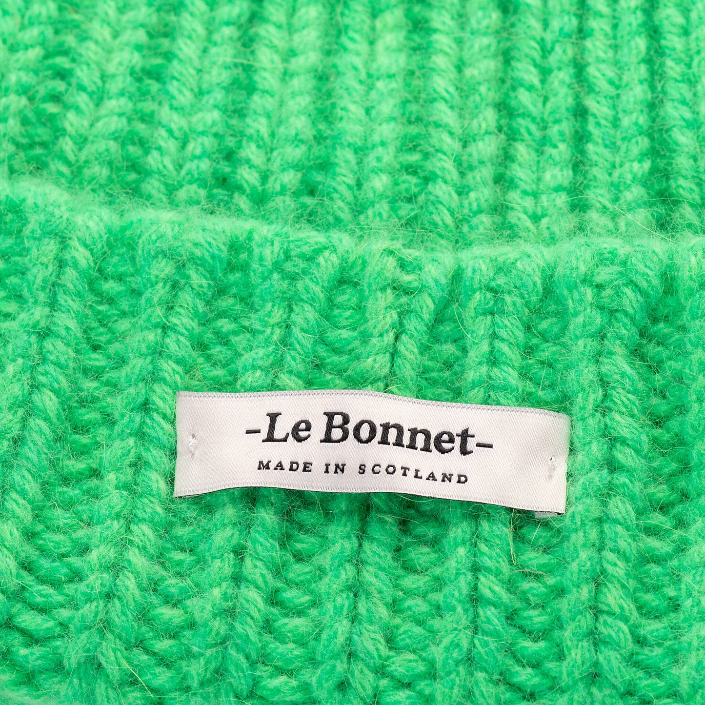 Logo Beanie Neon Green